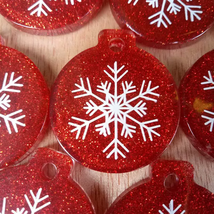 塑料丝印热转印 PET丝印亚克力制品雪花印刷制作可来图样制作