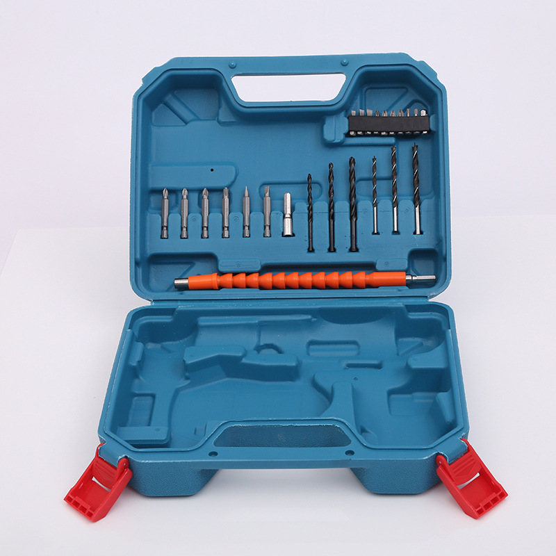 厂家直供家用锂电工具套装 车载汽车修理工具箱木工电工工具批发