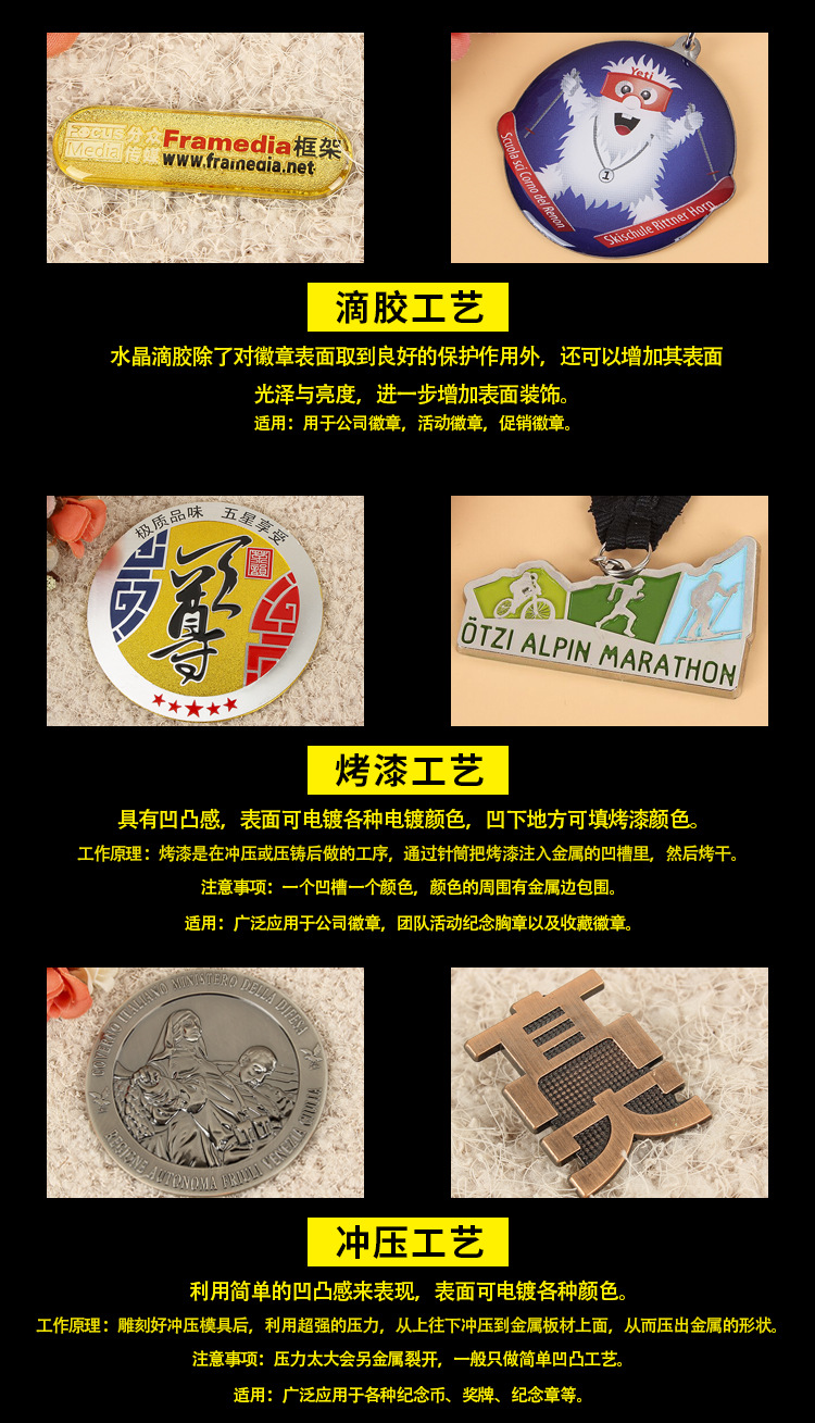 专业定制批发零售2018款中国铁路制服胸牌徽章高铁列车员司徽