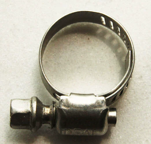 Оптовая продажа Adil 10-22 Зажим для труб из нержавеющей стали 67-5 Зажим для труб Американское отверстие 12,7 мм Пропускной зажим для горла