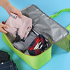 One-shoulder bag, thermal bag, double-layer sports picnic bag suitable for men and women, organizer bag, ice bag, storage bag