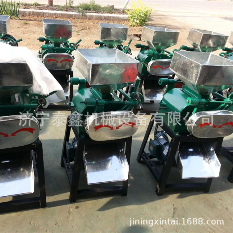 新型  对辊花椒脱籽机  花生破碎机  粮食破碎机价格