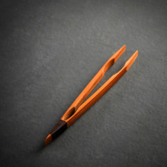 Bamboo Tea Tongs, Heat-Resistant Bamboo Cup Clips for Kung Fu Tea Sets, Teacup Tweezers, and Six Gentlemen Accessories for the Tea Ceremony