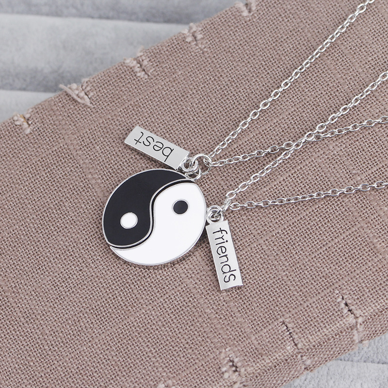New Products Fashion Friends Best Friends Necklace Yiwu Nihaojewelry Wholesale display picture 6