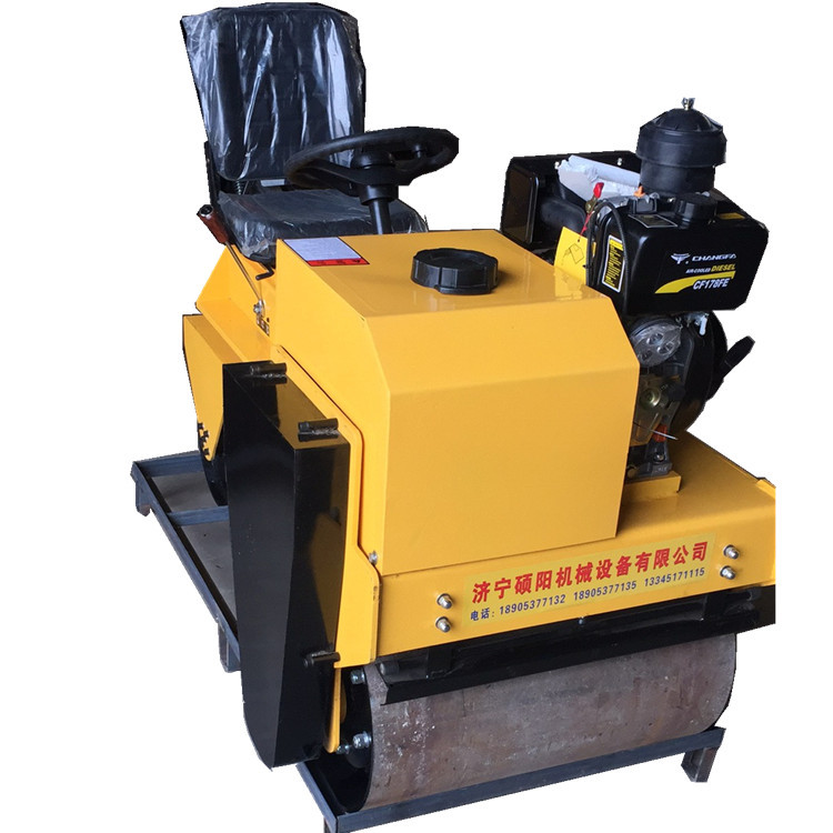 小型双钢轮压路机 SY-600A双钢轮压路机 手扶式双钢轮压路机厂家