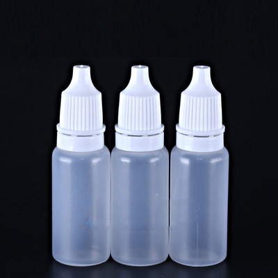 Wholesale thickening 10ml Milliliter pe Eye drops bottle Drops Dropping bottle Plastic bottles packing