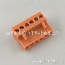 3.96插拔式PCB接线端子HT396K-3.96MM接线插头绿色端子橙色端子
