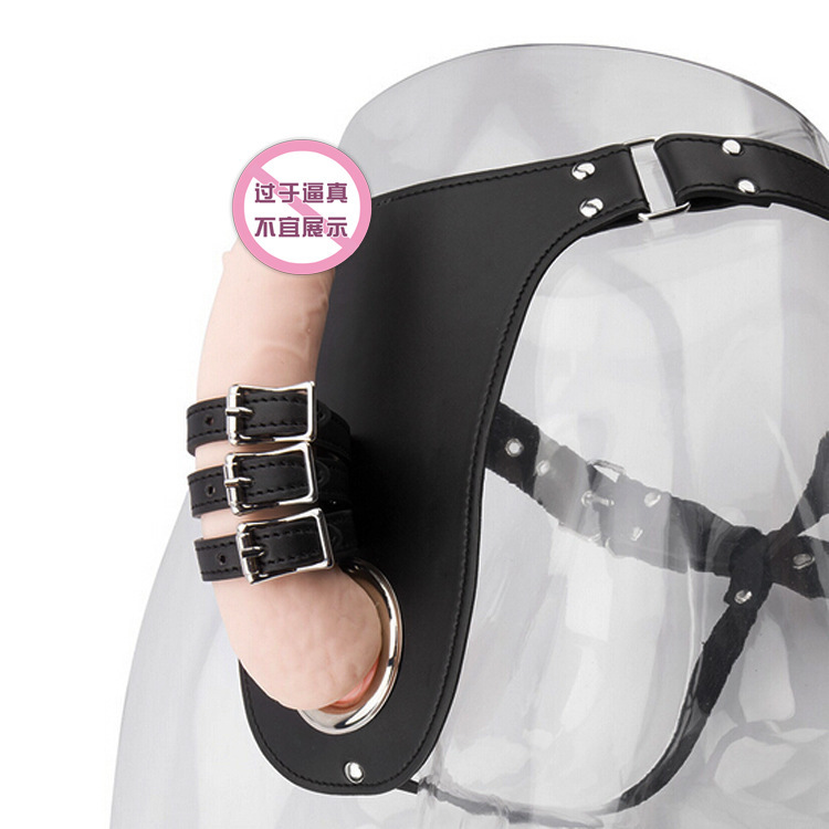 Sex toys adult toys men's chastity pants men's leather shorts leather pants men's leather shorts flirting pants