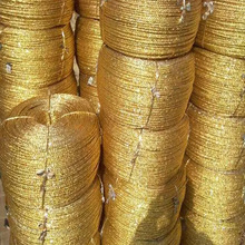 廠家直銷6-7號黃金繩吊秧繩 編織袋廢紙打包繩打捆繩塑料黃金繩