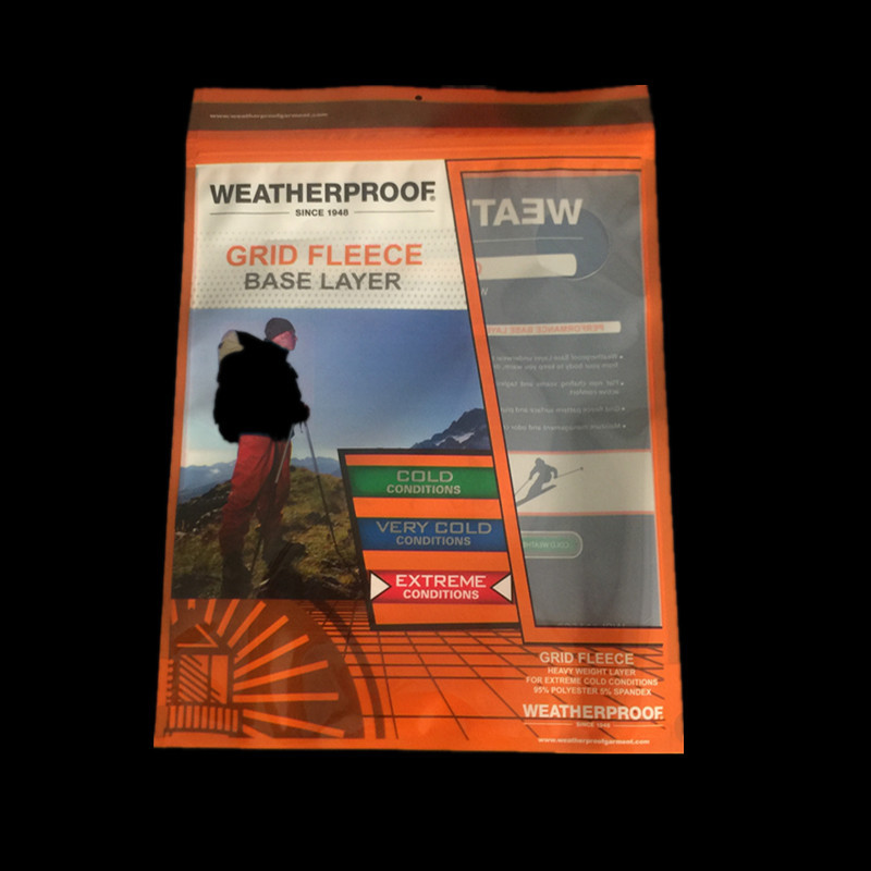 厂家直销 自封PE复合OPP贴骨袋 服饰包装，内衣，体育用品包装袋