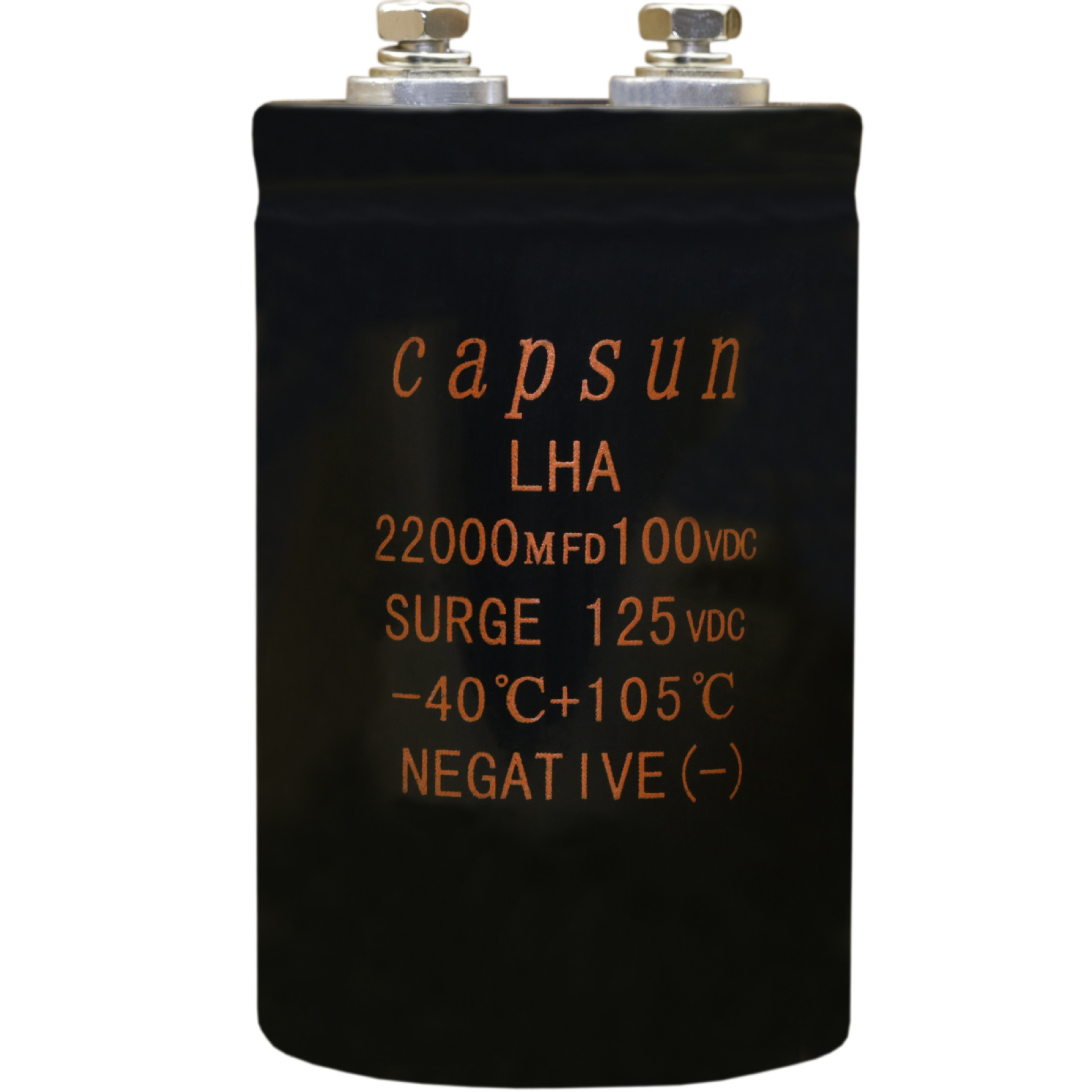 青佺电容 22000UF100V 大型螺栓电解电容 CAPSUN品质保证