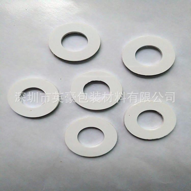 厂家供应硬塑料白色绝缘垫圈 白色尼龙垫片 硬垫片垫圈 软垫圈