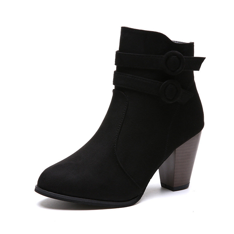 Bottes femme en Daim - Ref 3355176 Image 49