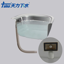 天力厨房水槽溢水器方形方型溢水头 溢水管 洗菜盆配件QY002C004