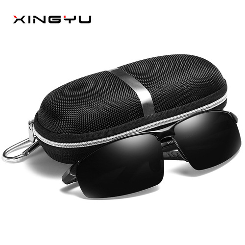 New Aluminum Magnesium Sunglasses Men's Polarized Glasses Personalized Trendy Sunglasses Driver Driving Mirrors Wholesale 3121