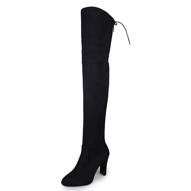 Bottes femme en Daim - Ref 3354939 Image 5