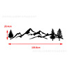 D-791 Mountain Ruins Totem Totem Automobile Sticker SUV off-road body sticker