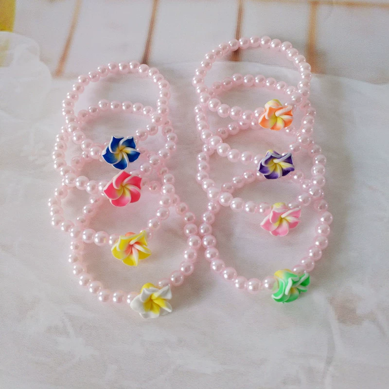 Детский браслет из жемчуга, эластичная игрушка, аксессуар, AliExpress