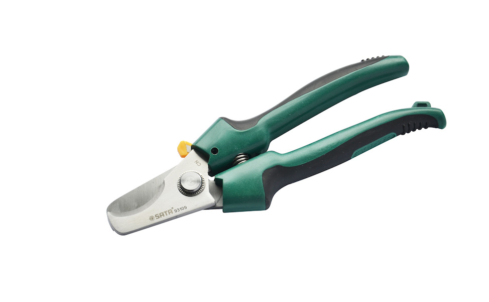 93109双色柄强力线缆剪,7"/世达,