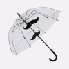 Little bearded Umbrella wholesale Building House Poor Umbrella Apollo Umbrella Ins transparent umbrella can be printed with logo