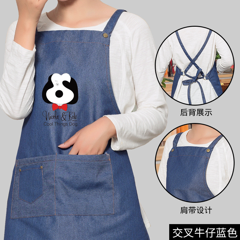 Pet shop esteticista perro baño ropa de trabajo profesional ropa de belleza gato y perro universal anti-pelo anti-incrustante delantal babero