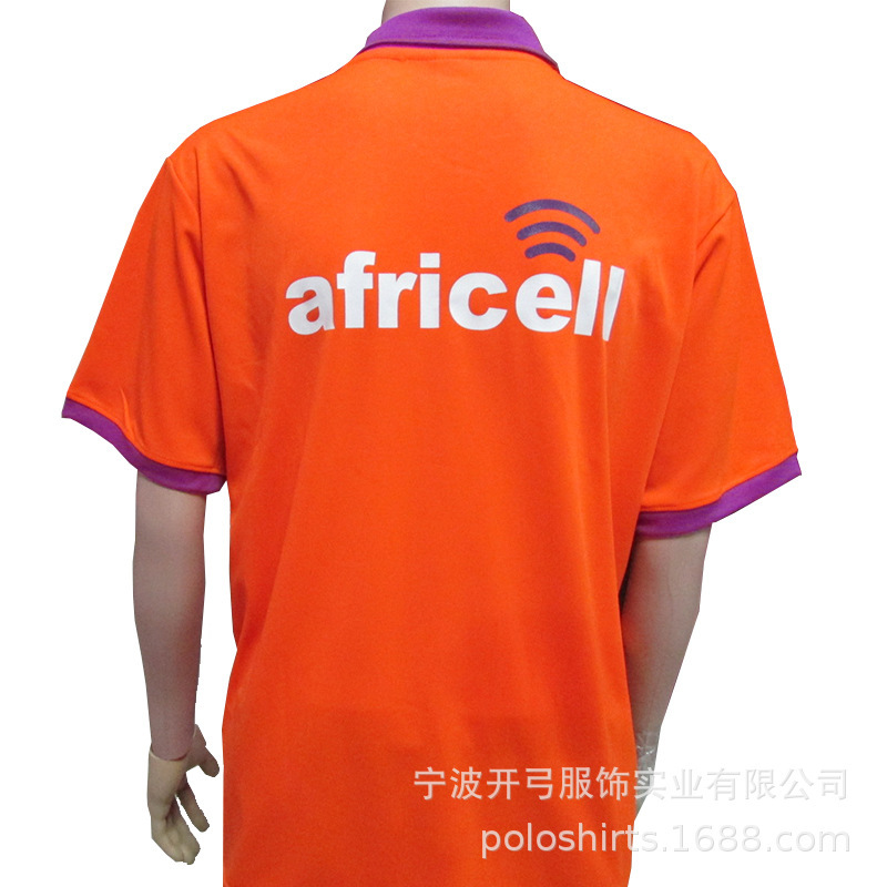 Lapel Short Sleeve 100Polyester dri-fit Product Promotion T-shirt Exported Foreign T-shirt