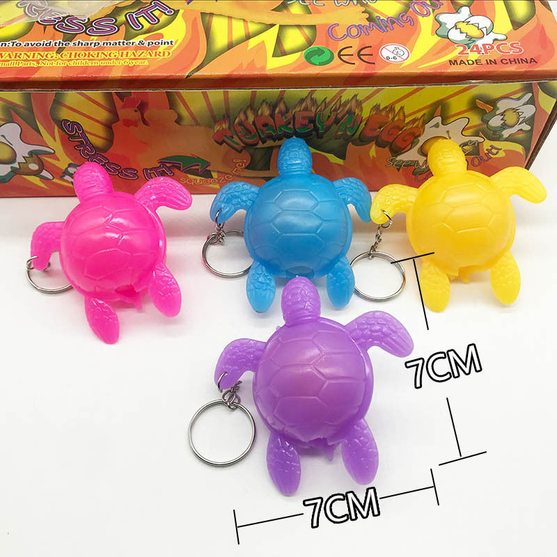 80g Weight Gold, Yellow Color Children Vent Ball Grape Ball Chicken Squeeze Music Decompression Ball Children's Toys 20