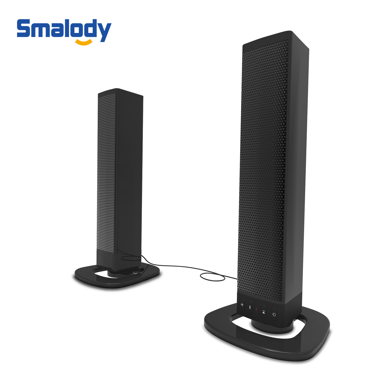 Smalody创意声霸可拆分2.0蓝牙音箱便携式无线音响20W高功率