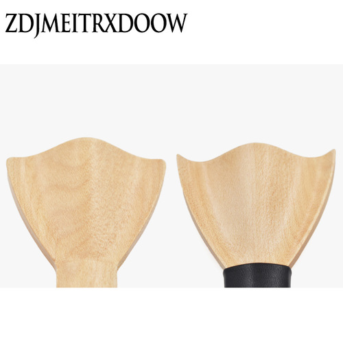 High-end 3D wedding tie for men and women, fashionable wedding party wooden tie, stereoscopic DIY tie, customizable