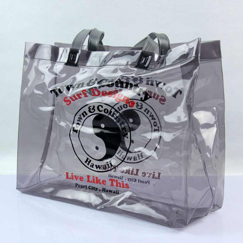 厂家直销pvc手提洗漱透明洗浴多功能化妆洗澡包LOGO规格任意彩印