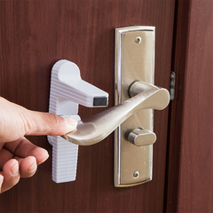 Babylock Cross-Border Direct Supply Door Handle Lock Children's Safety Lock Baby Door Opening Protection Lock Two Color Boxes