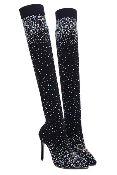 fashionable winter shiny socks