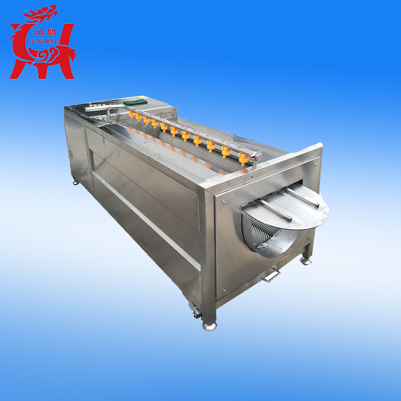 小型毛辊脐橙清洗机 田螺全自动喷淋清洗设备 厂家定制优质去杂机