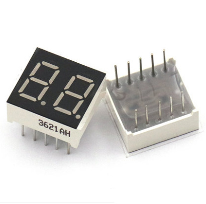 0.36英寸 共阴红色 两位 3261AS 2位共阴数码管 高亮