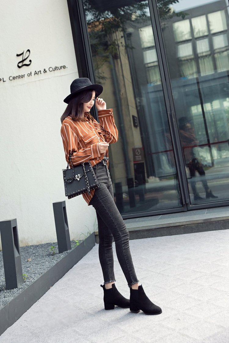 Bottes femme USINE DE CHAUSSURES XINYU en Daim - Ref 3355512 Image 28