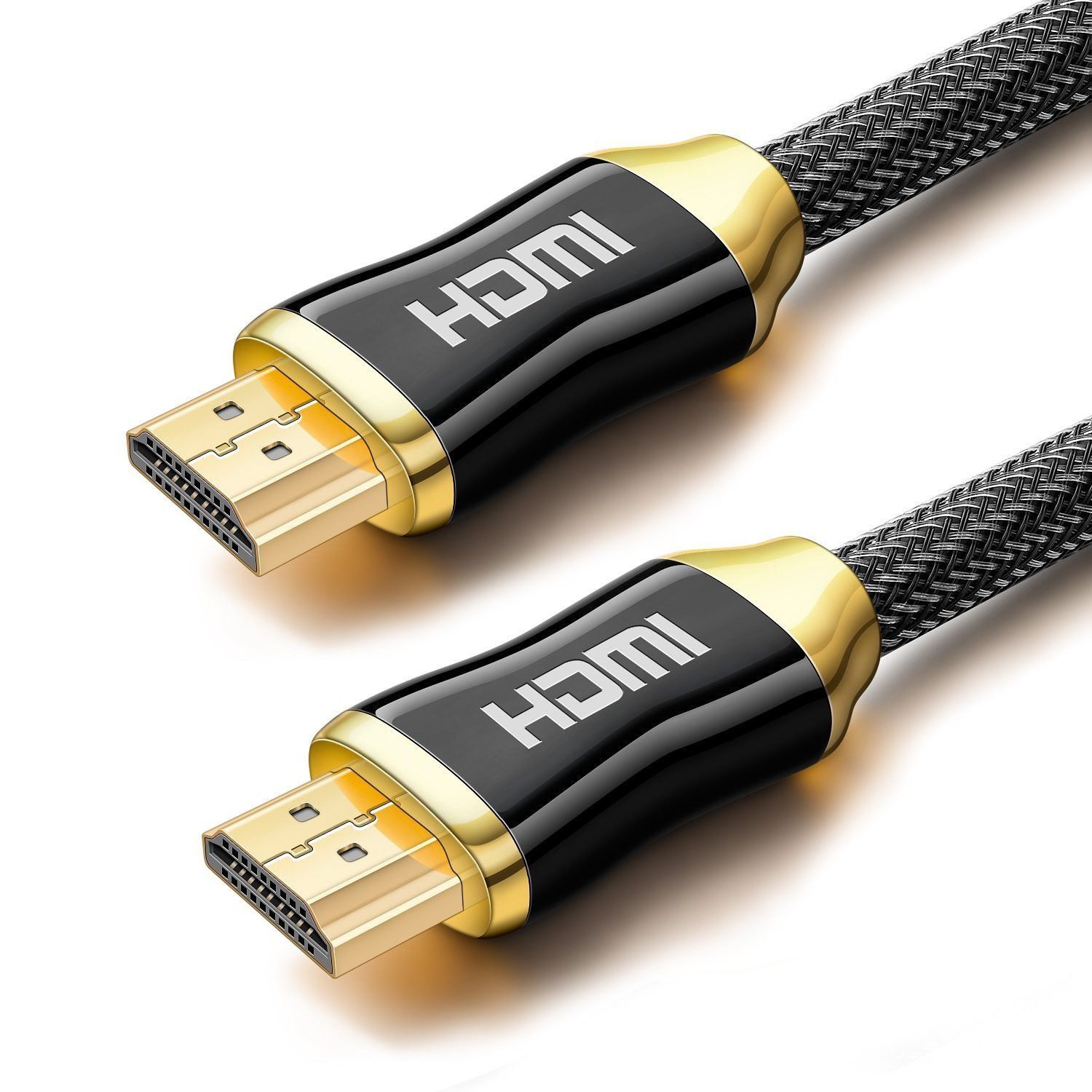 现货HDMI线 金属高清线Hdmi cable 4K电视连接线hdmi阿里巴巴