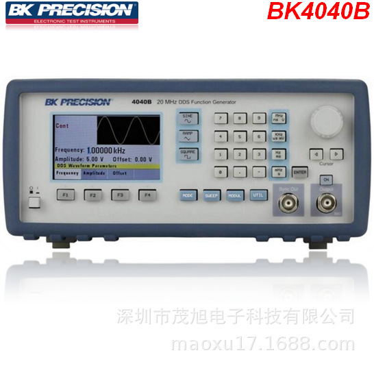 百科BK Precision【BK4040B】DDS数位合成函数波信号发生器 20MHz
