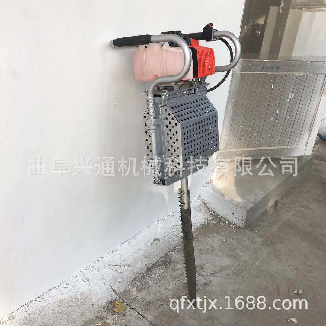 带土球汽油移栽机厂家汽油动力锯齿挖树机园林机械移树断根机