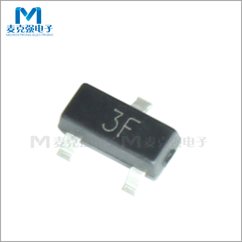 SMD贴片三极管BC857B SOT-23 丝印3F 极性PNP晶体管全新正品