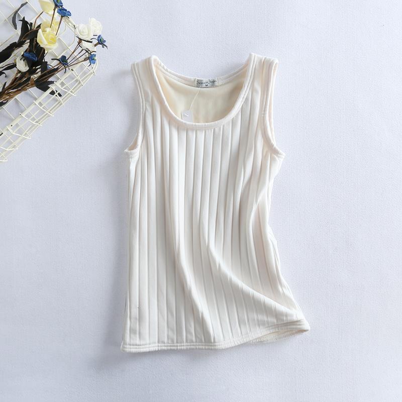 19 new pattern Plush thickening keep warm vest Supersoft Self cultivation cotton material Underwear Close Sleeveless Underwear Large