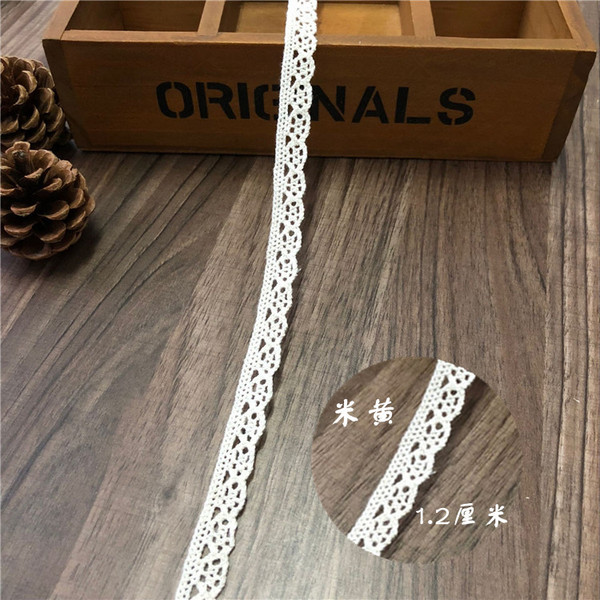 1cm A variety of exquisite cotton embroidered lace
