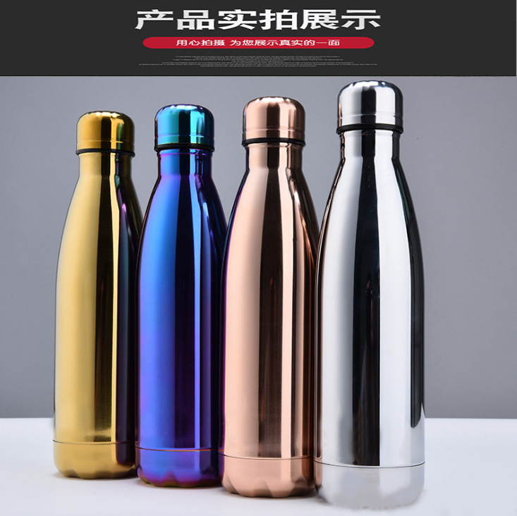可乐杯保温杯304不锈钢保温保冷水瓶可乐瓶运动水壶礼品批发定制