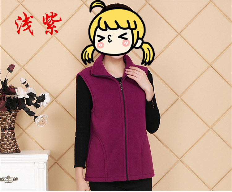 Gilet femme en Polaire polaire - Ref 3434647 Image 9