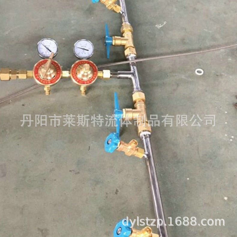 供应氧氮氩气体汇流排 不锈钢气体汇流排
