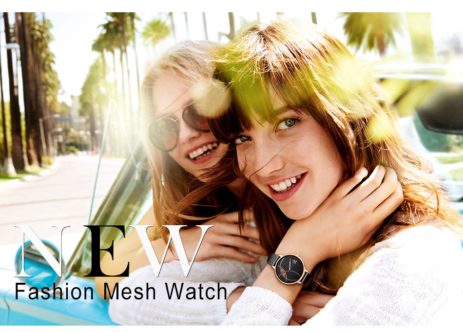 Shengke Women's Watch - Black
