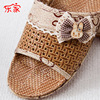 Slippers with bow suitable for men and women for beloved, cool summer slide, wholesale