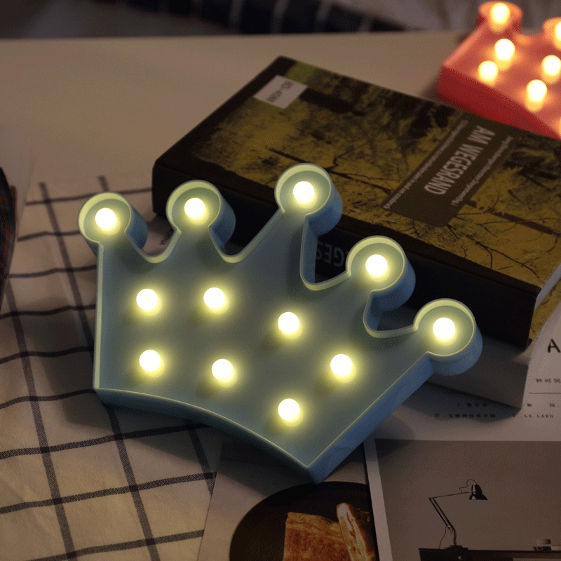 Светодиодная световая лампа ночная – креативная настольная лампа от Tengyue Lighting, цветные фигуры ламп: кактус, ананас, единорог, звезда