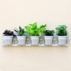 Three dimensional flowerpot for growing plants, street wall decorations