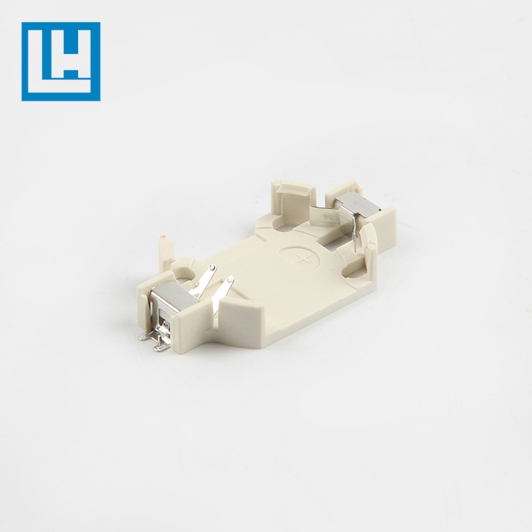 3aa紐扣電池盒座锂電池保護板CR2032電池彈片支架盒座扣BS-6-2D