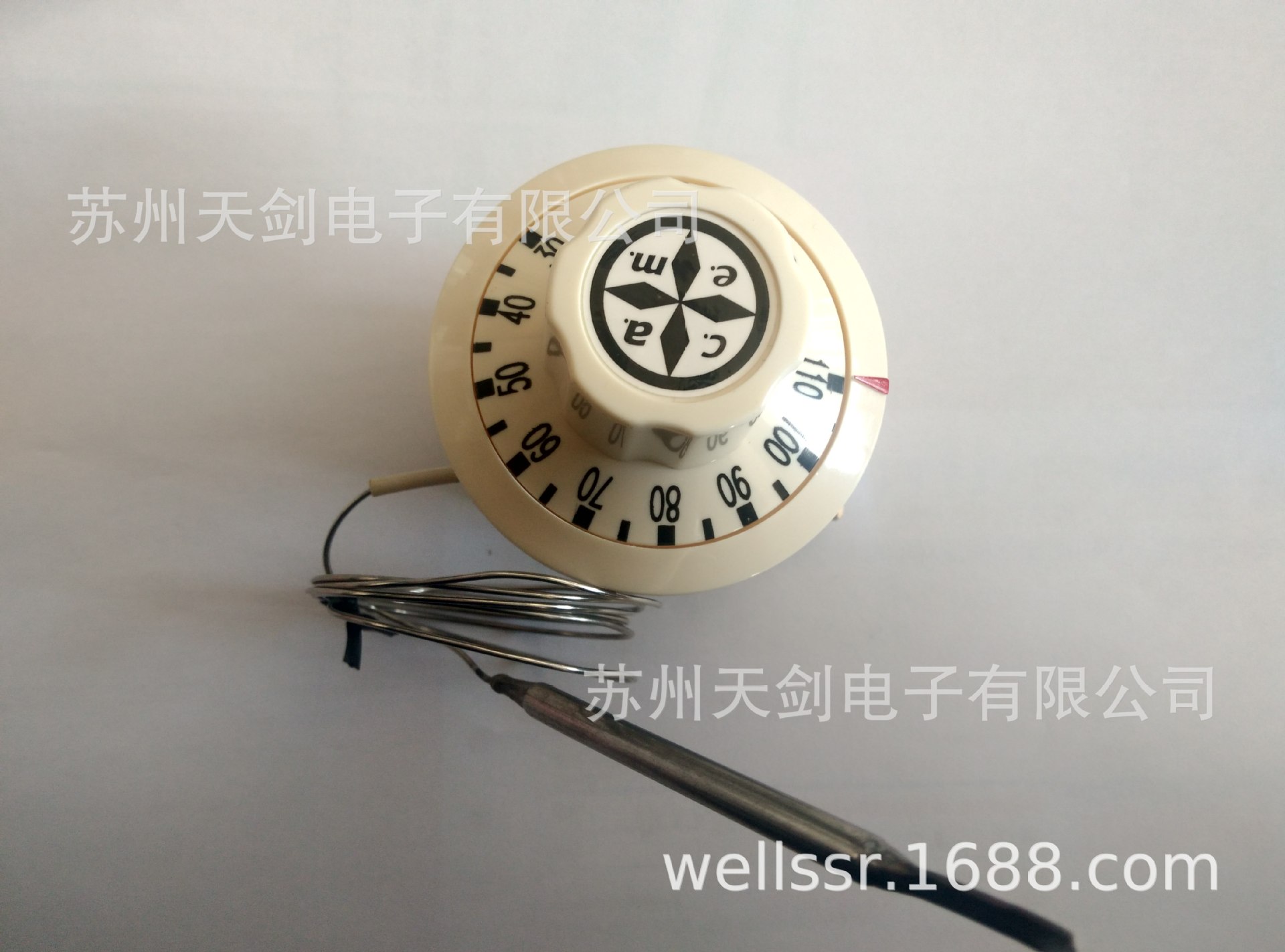 现货供应意大利CAEM温控器CA110，440V 0-110度可调控制CAEM110